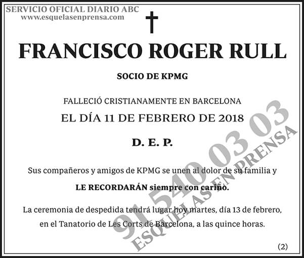 Francisco Roger Rull